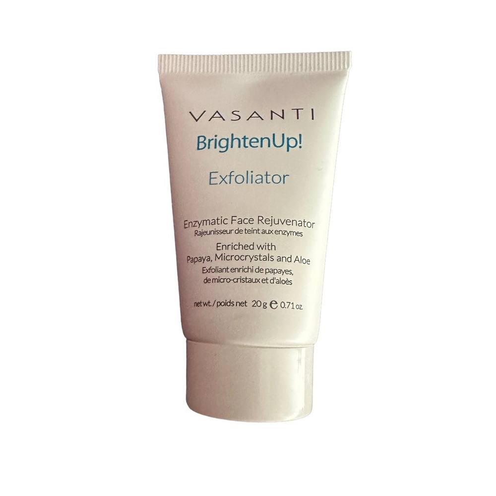 New Vasanti Brighten Up! Exfoliator 20g Travel Size